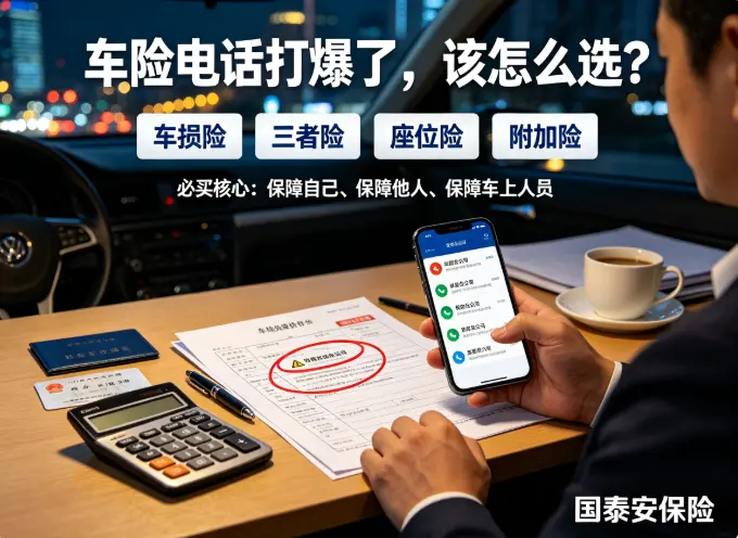 车险快到期了，推销电话打爆了，到底哪几个险种必须买？(图1)