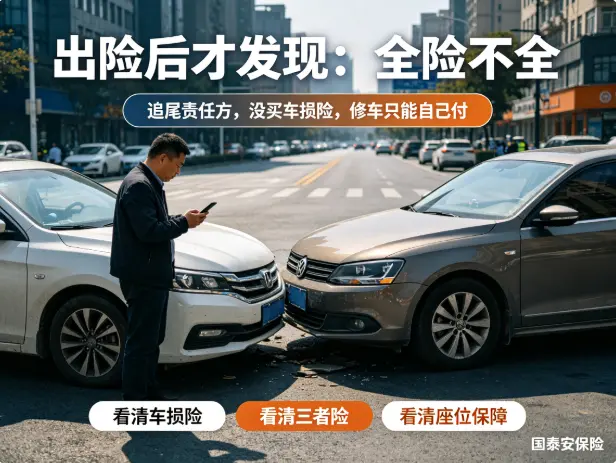 车险快到期接到十几个电话？搞懂这三样保障谁也忽悠不了你(图1)