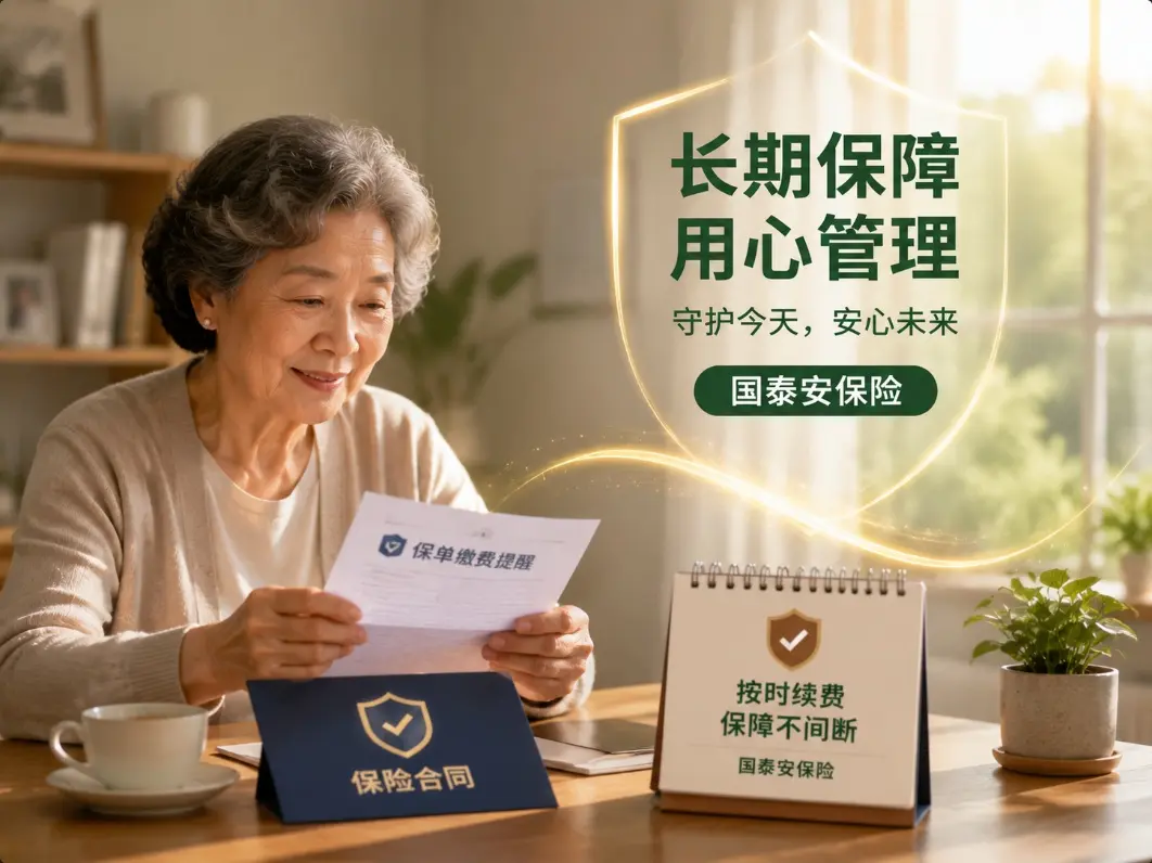 老人忘记缴费导致保障中断：长期保险续费管理为什么同样重要？(图1)
