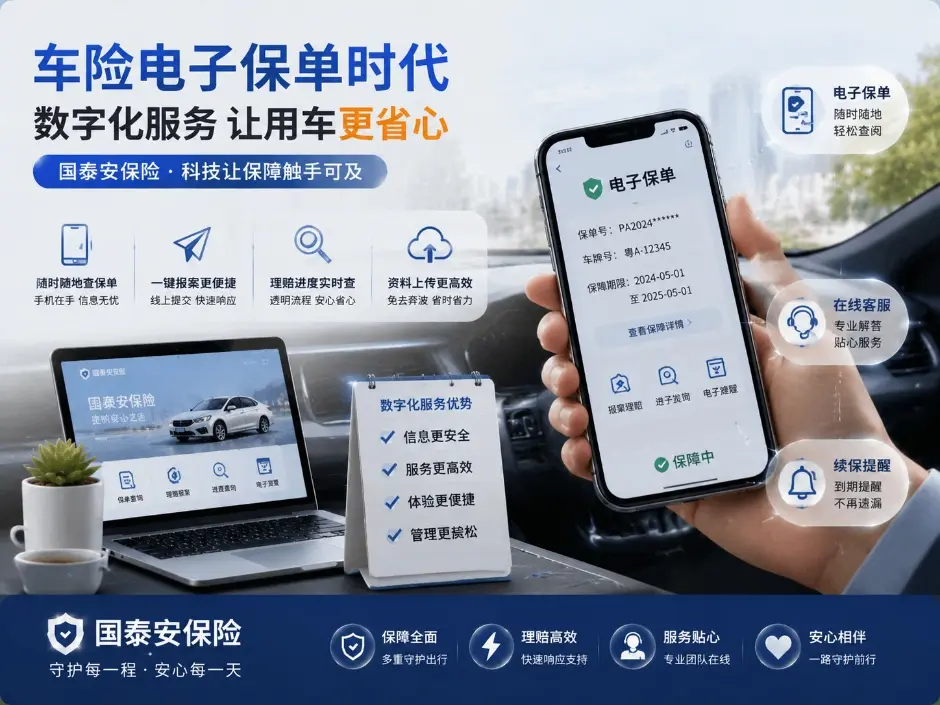 车险电子保单时代到来，为什么越来越多车主开始关注数字化服务(图1)